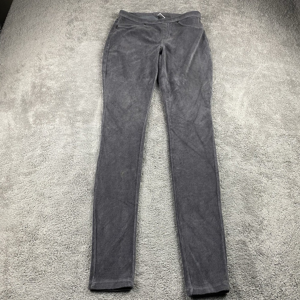 June & Daisy Corduroy‎ Jegging Pants Womens XS Gray Pull On
